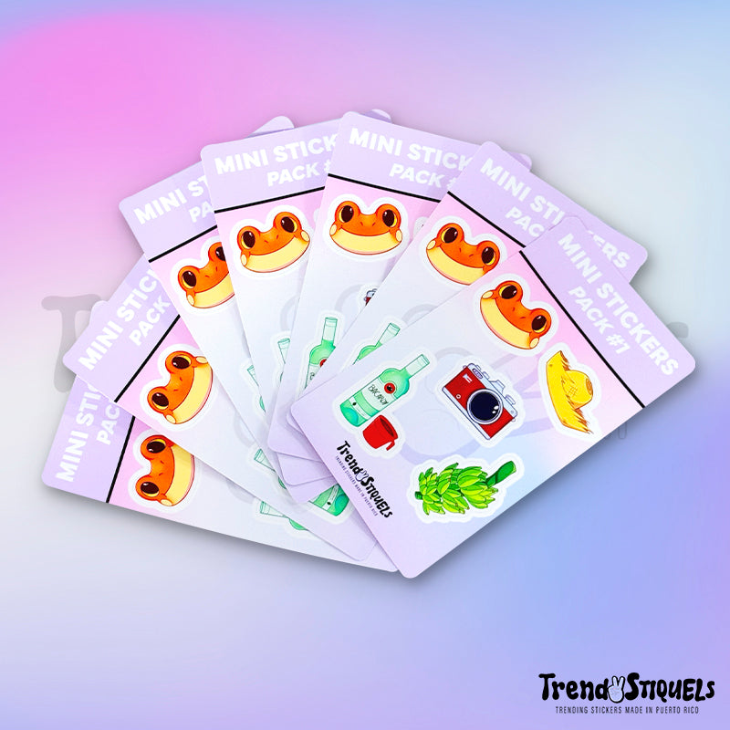 Mini Stickers Sheet #1 DTMF (Premium Stickers)